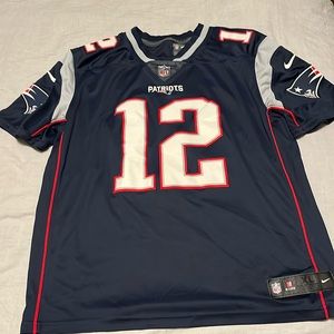 Authentic On Field Nike Dr Fit Tom Brady NFL Patriots Jersey.
